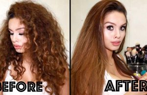 How To Straighten Curly Hair